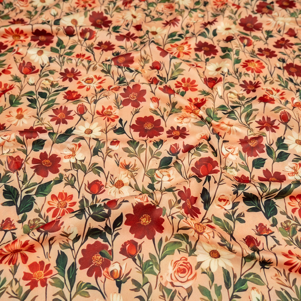 PIEL DE DURAZNO ESTAMPADO SALMON MUTED CLAY