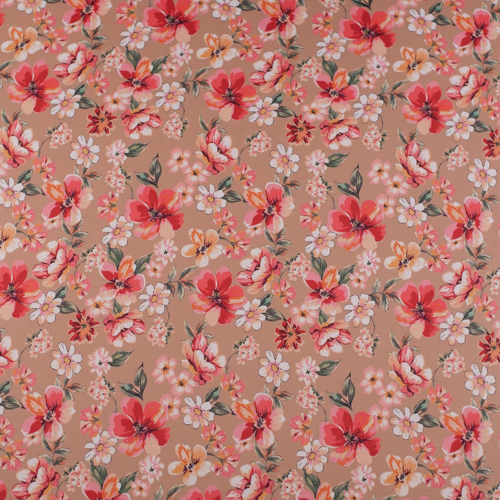 PIEL DE DURAZNO ESTAMPADO BEIGE TRIGO