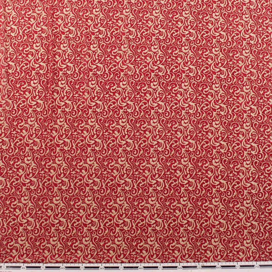 MODAL ESTAMPADO ROJO CARMESI