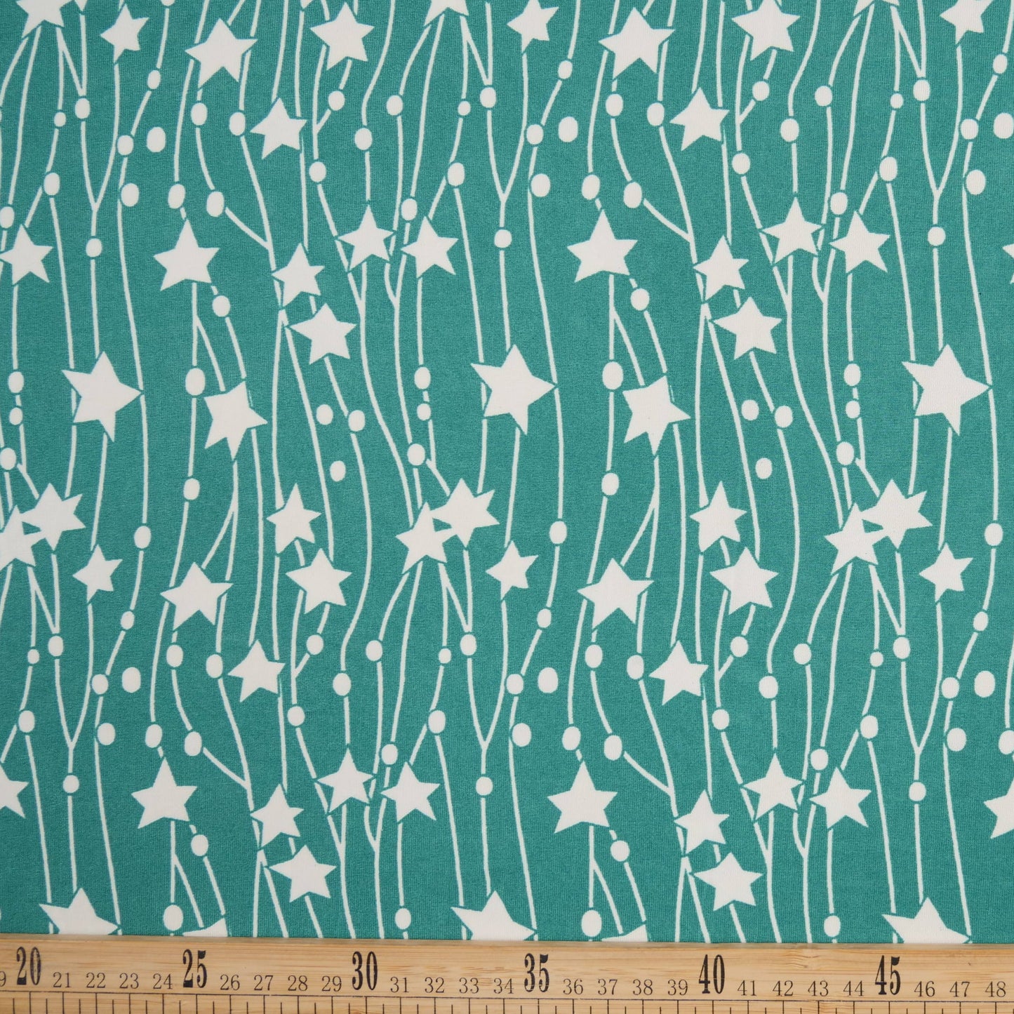 MODAL ESTAMPADO VERDE CERAMICA ESTRELLITAS