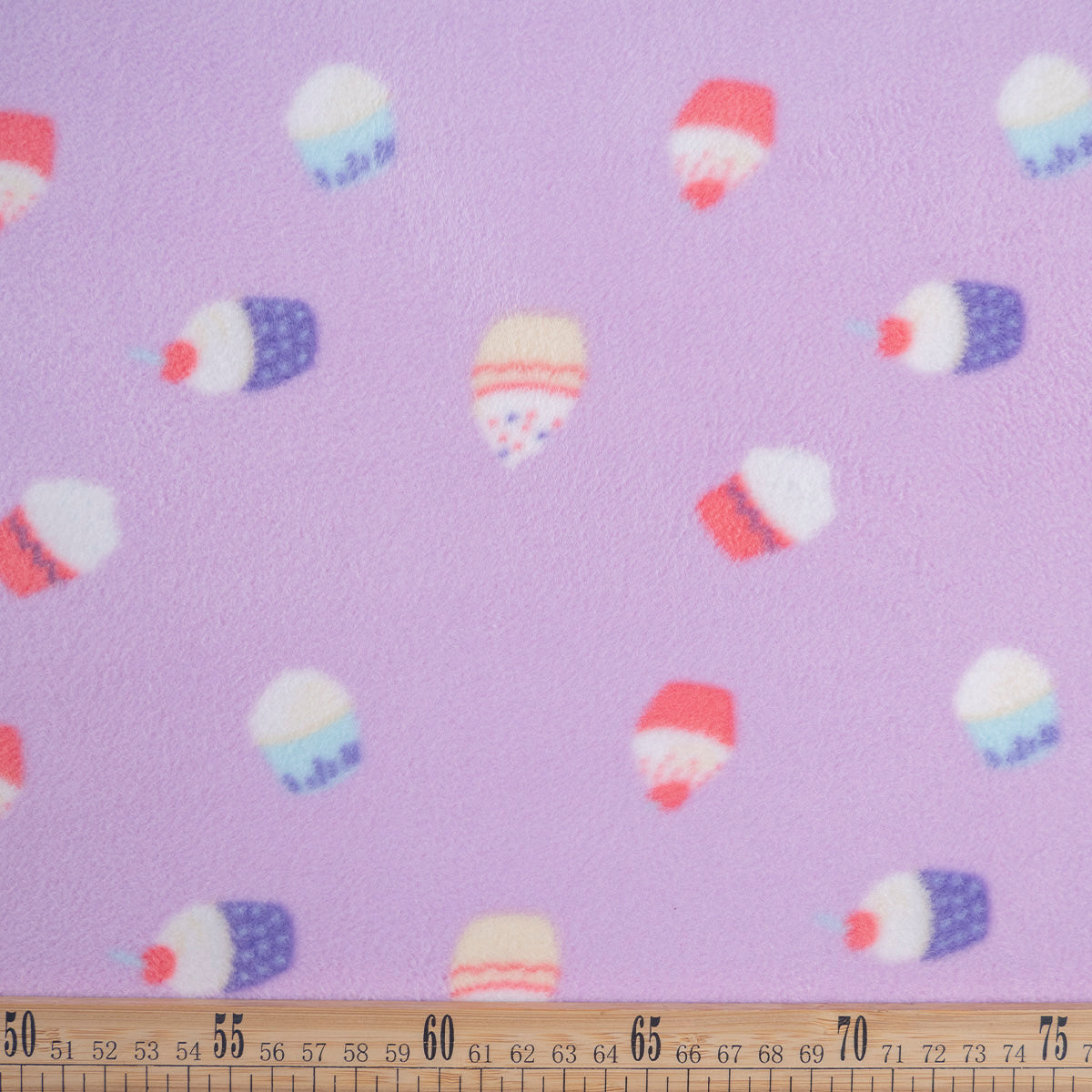 MOLETON FRISA ESTAMPADO LILA EASTER