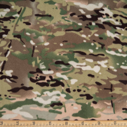 MOLETON FRISA ESTAMPADO VERDE EVER CAMUFLAJE