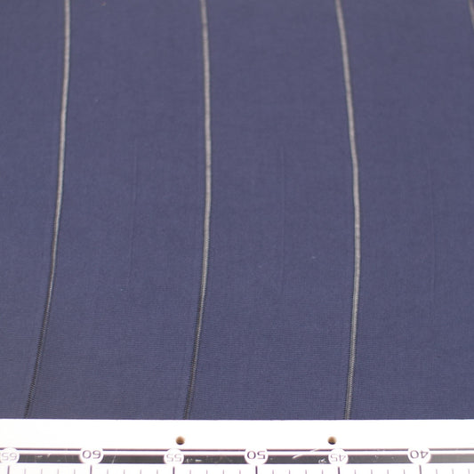 CUELLO RIBB LISO AZUL PEACOAT