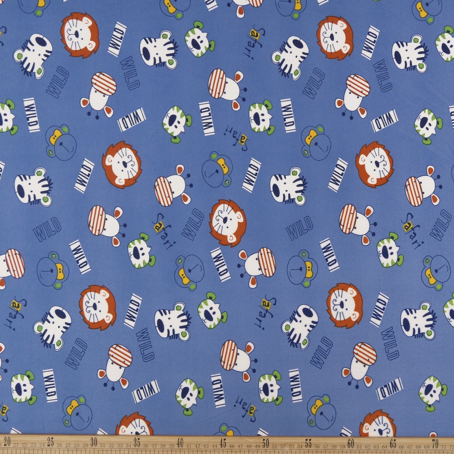 INTERLOCK ESTAMPADO ELUNEY AZUL MOONLIGHT SAFARI