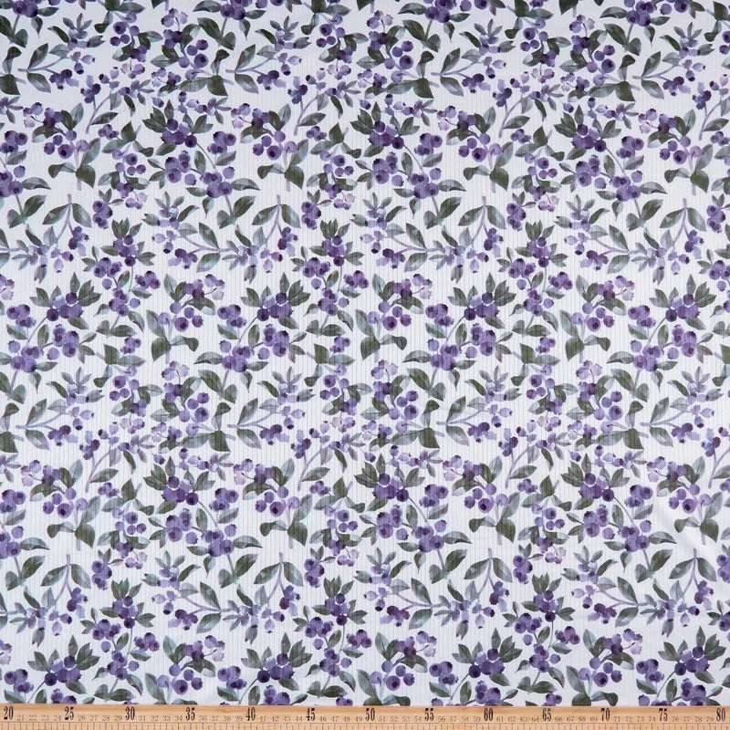 MORLEY ESTAMPADO BLANCO BRILLANTE PLANTA DE MORA