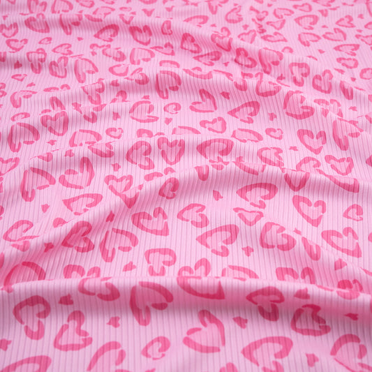 MORLEY ESTAMPADO ROSA MUJER CORAZONES