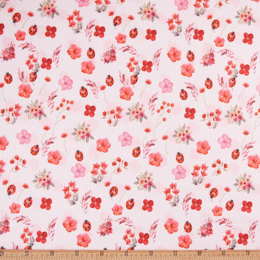 MORLEY ESTAMPADO BLANCO BRILLANTE FLORAL PEQUEÑO
