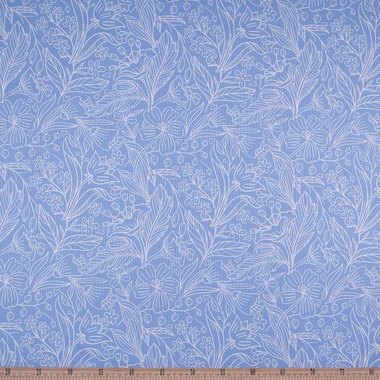 MORLEY ESTAMPADO AZUL ULTRAMARINO