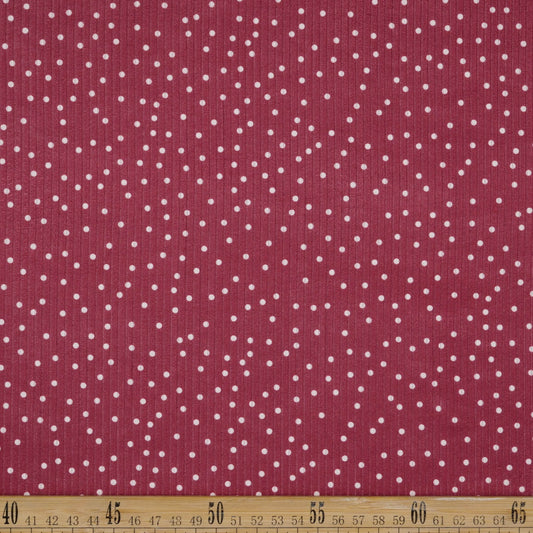 MORLEY ESTAMPADO BORDO SECA MOTAS BLANCAS