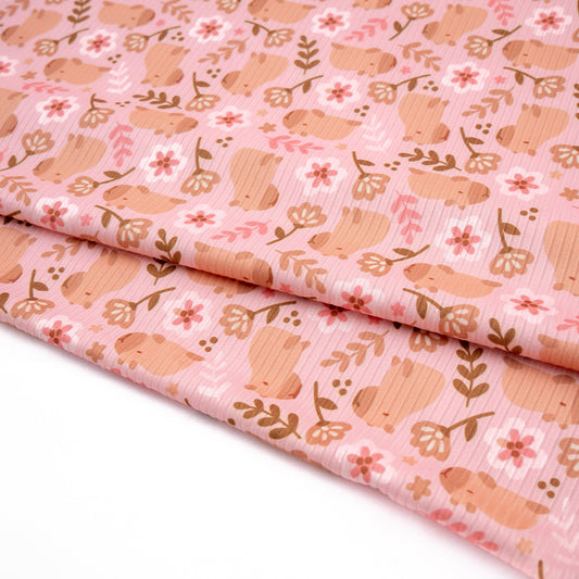 MORLEY ESTAMPADO INFANTIL ROSA DURAZNO CLARO