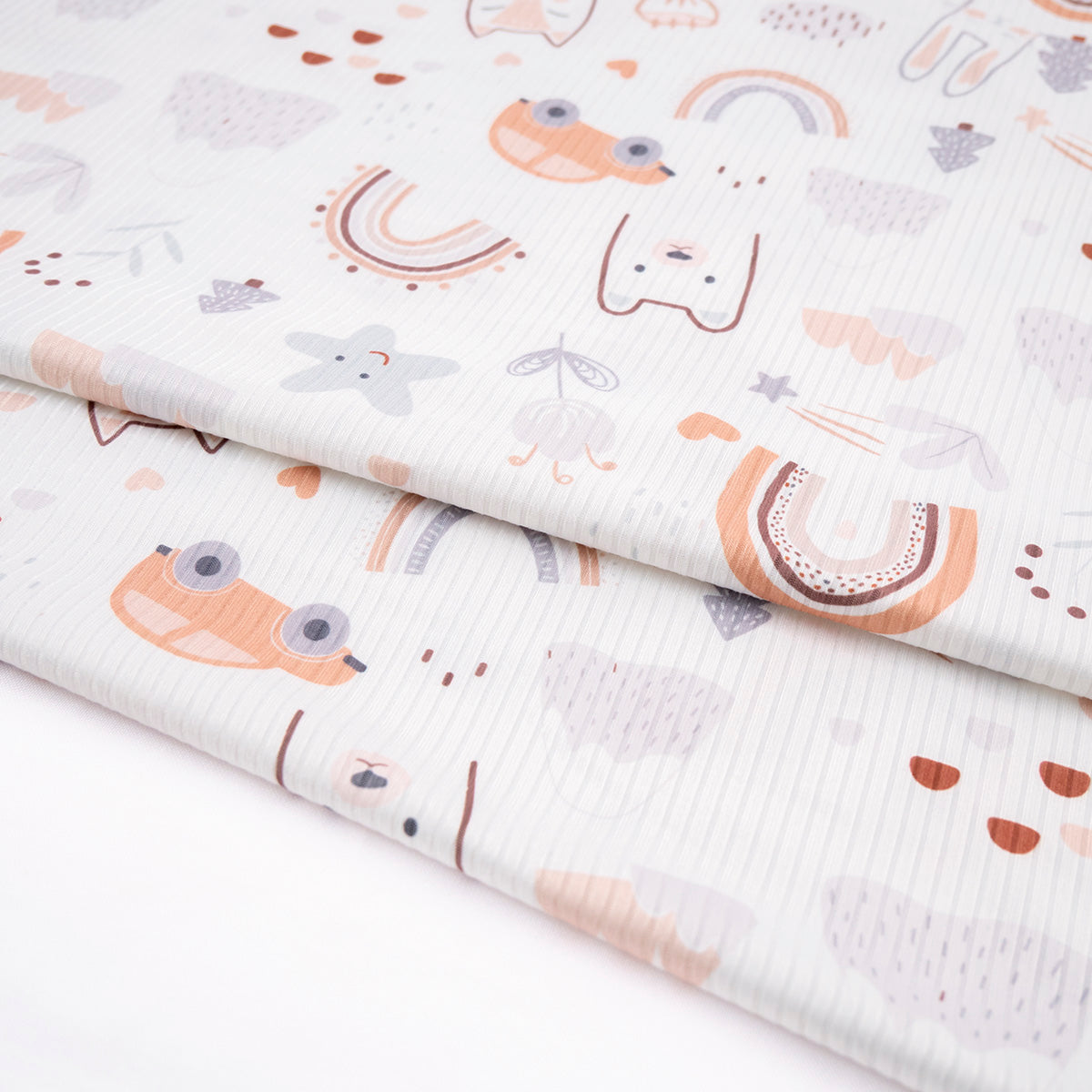 MORLEY ESTAMPADO INFANTIL BLANCO BRILLANTE
