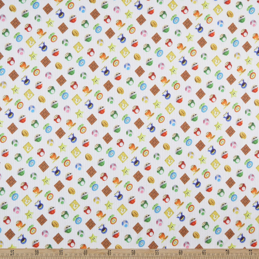 MORLEY ESTAMPADO INFANTIL BLANCO BRILLANTE