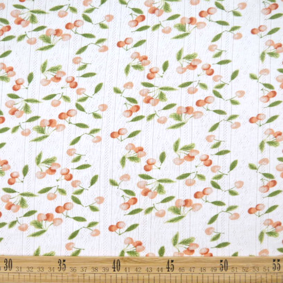JACQUARD COTTON ESTAMPADO BLANCO BRILLANTE