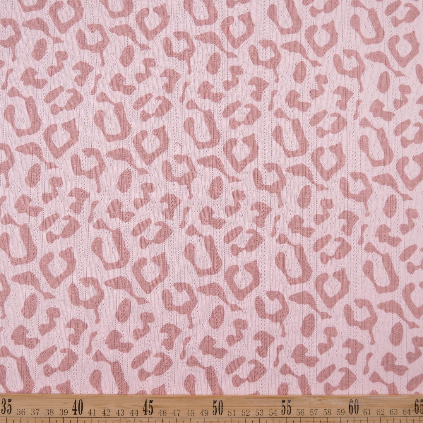 JACQUARD COTTON ESTAMPADO ROSA CAMEO ANIMAL PRINT
