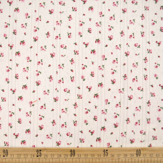 JACQUARD COTTON ESTAMPADO NATURAL PERLA