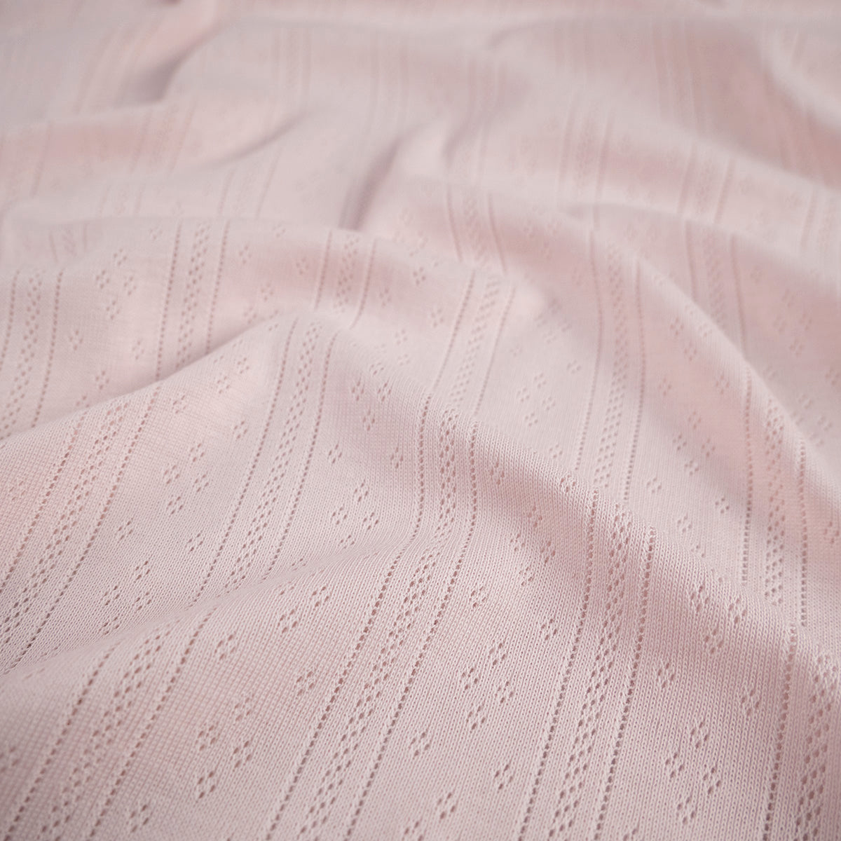 JACQUARD COTTON LISO ROSA PRIMROSE RAYAS