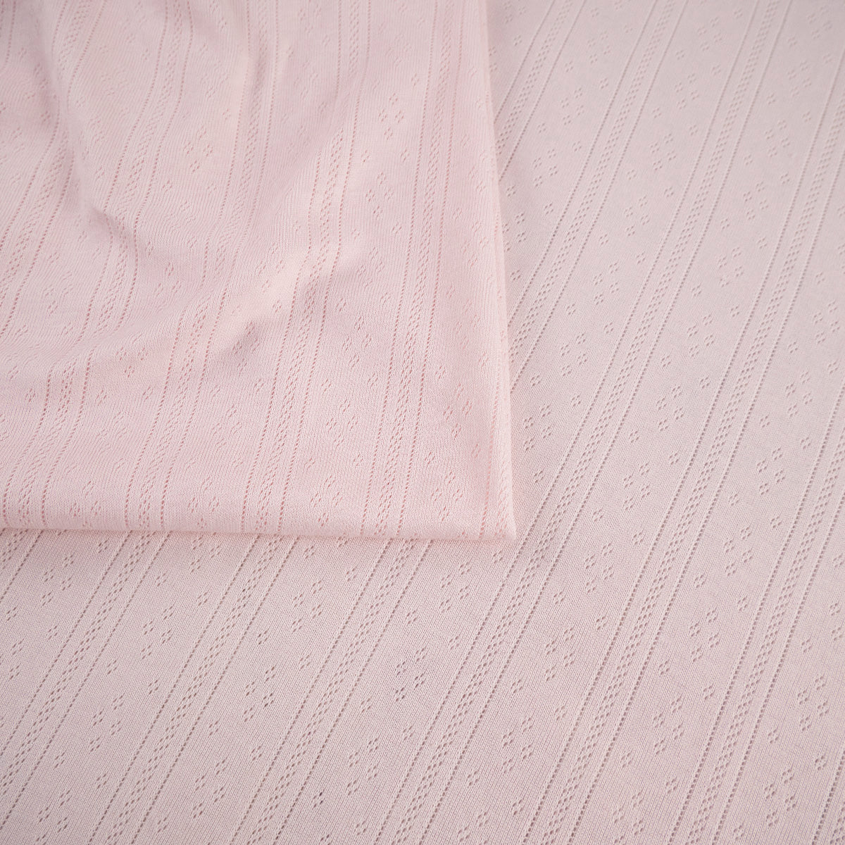 JACQUARD COTTON LISO ROSA PRIMROSE RAYAS