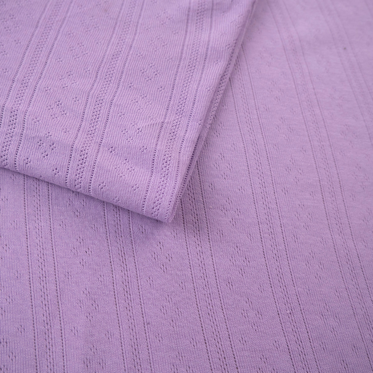 JACQUARD COTTON LISO LILA LAVENDULA