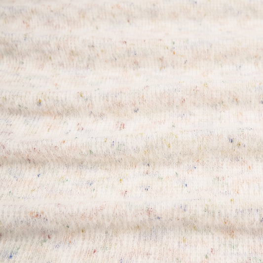 JERSEY CROCHET BLANCO BRILLANTE