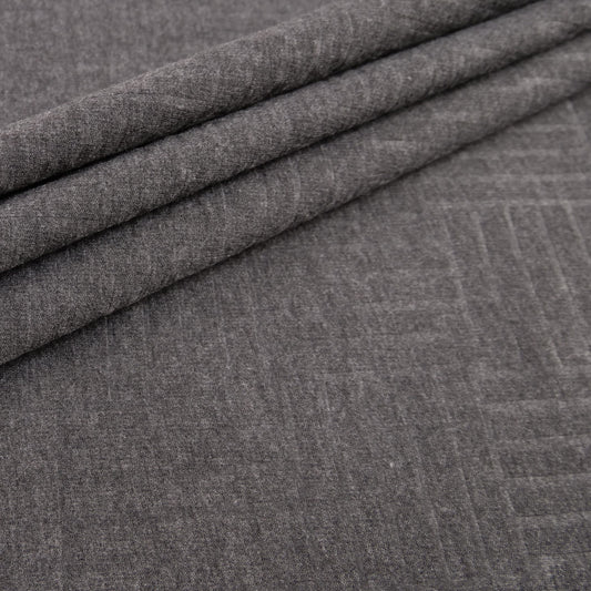 MOLETON LIBERATTO EMBOSS GRIS CUERVO