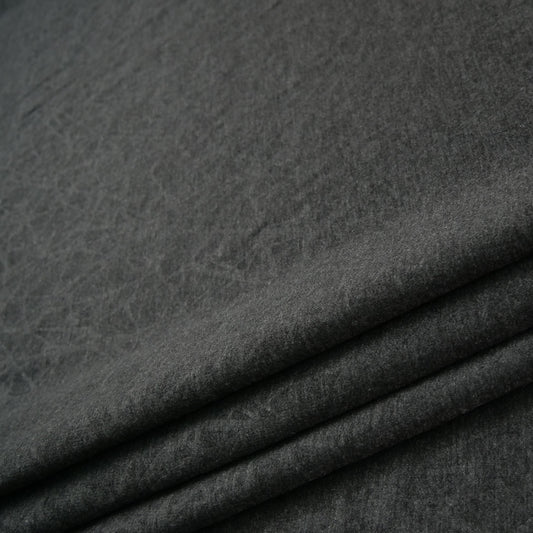 MOLETON LIBERATTO EMBOSS GRIS CUERVO GEOMETRICO INTRINCADO
