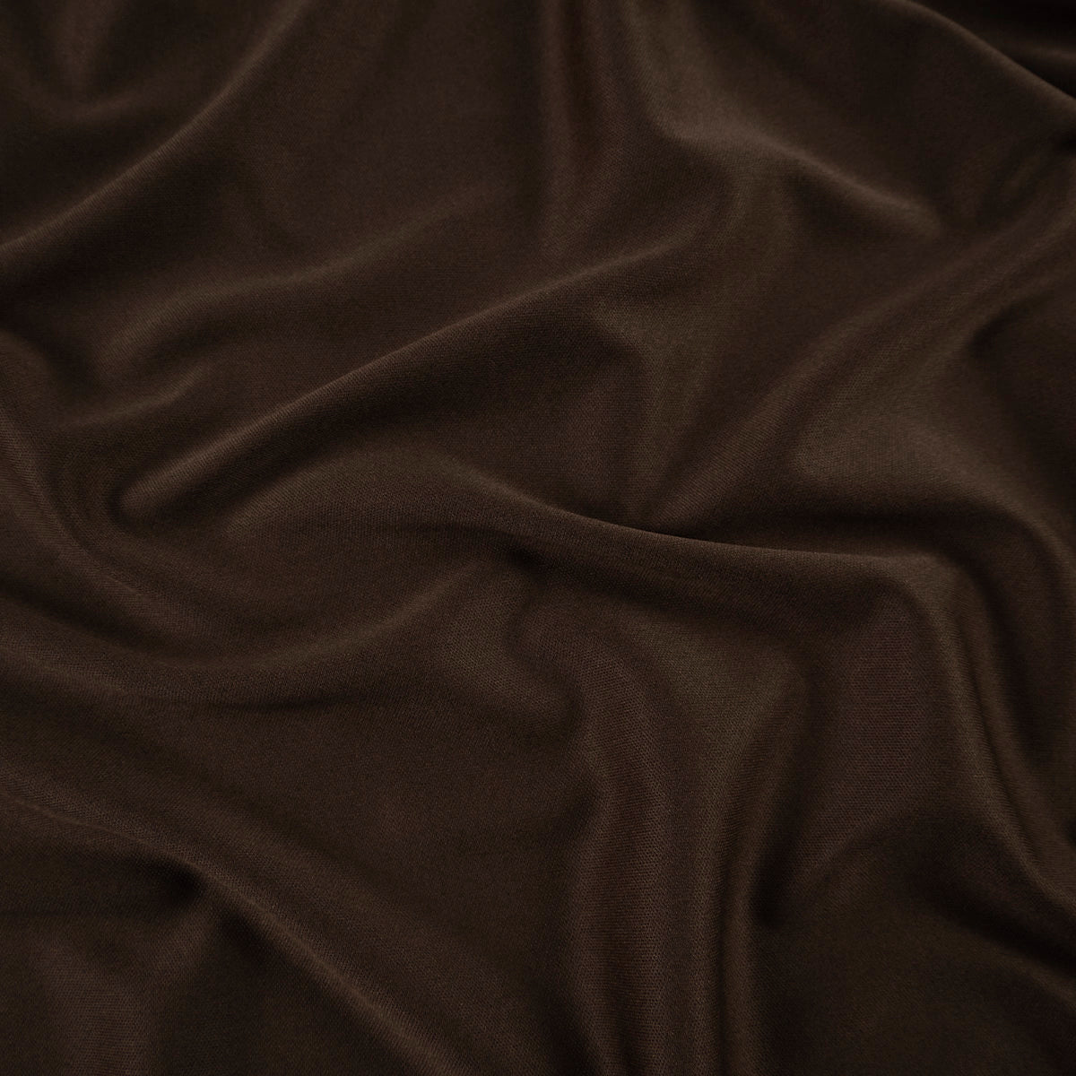 INTERLOCK LISO MARRON CASTAÑA