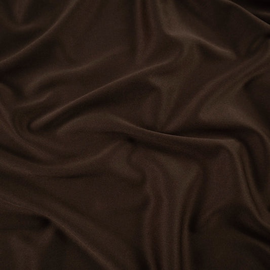 INTERLOCK LISO MARRON CASTAÑA