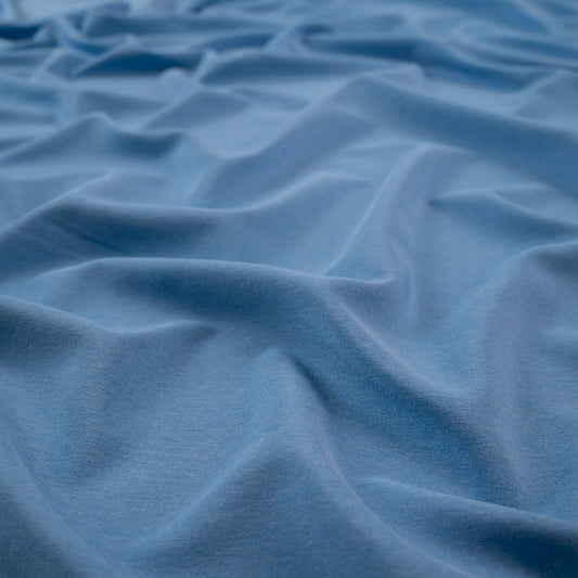 MICROFIBRA SPANDEX MELANGE AZUL DELLA ROBBIA