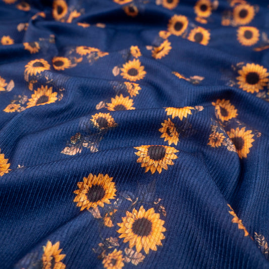 MINI MORLEY ESTAMPADO AZUL ECLIPSE GIRASOLES