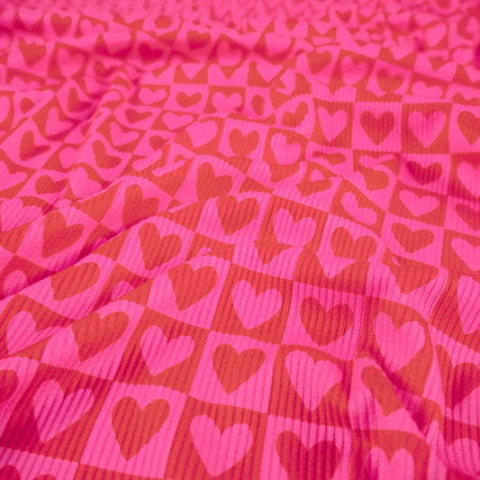 MINI MORLEY ESTAMPADO FUCSIA REMOLACHA