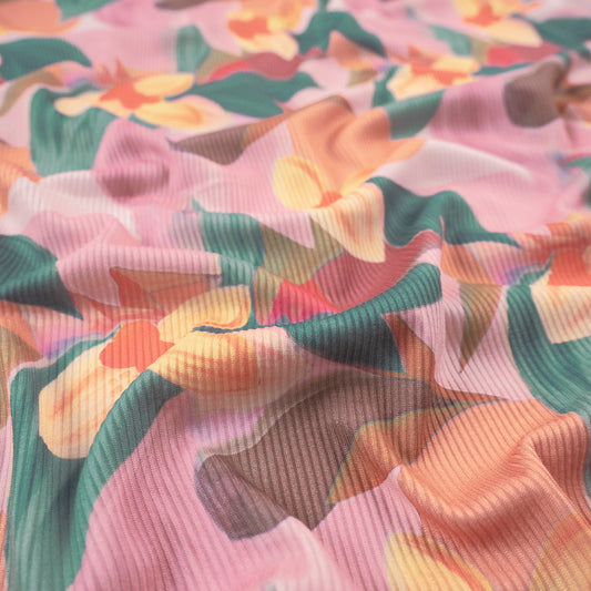 MINI MORLEY ESTAMPADO ROSA ORQUIDEA SMOKE