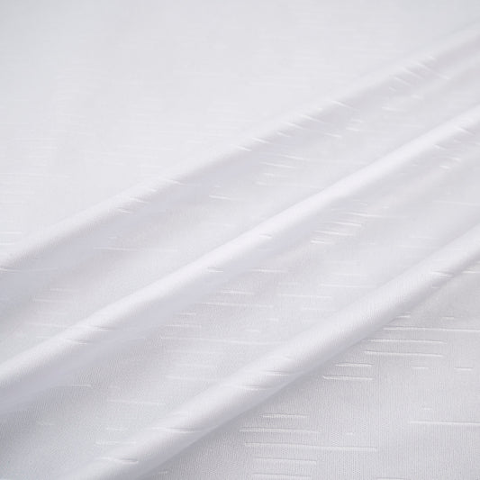 DRY FIT PREMIUM EMBOSS BLANCO BRILLANTE CON MARCAS DE RAYAS