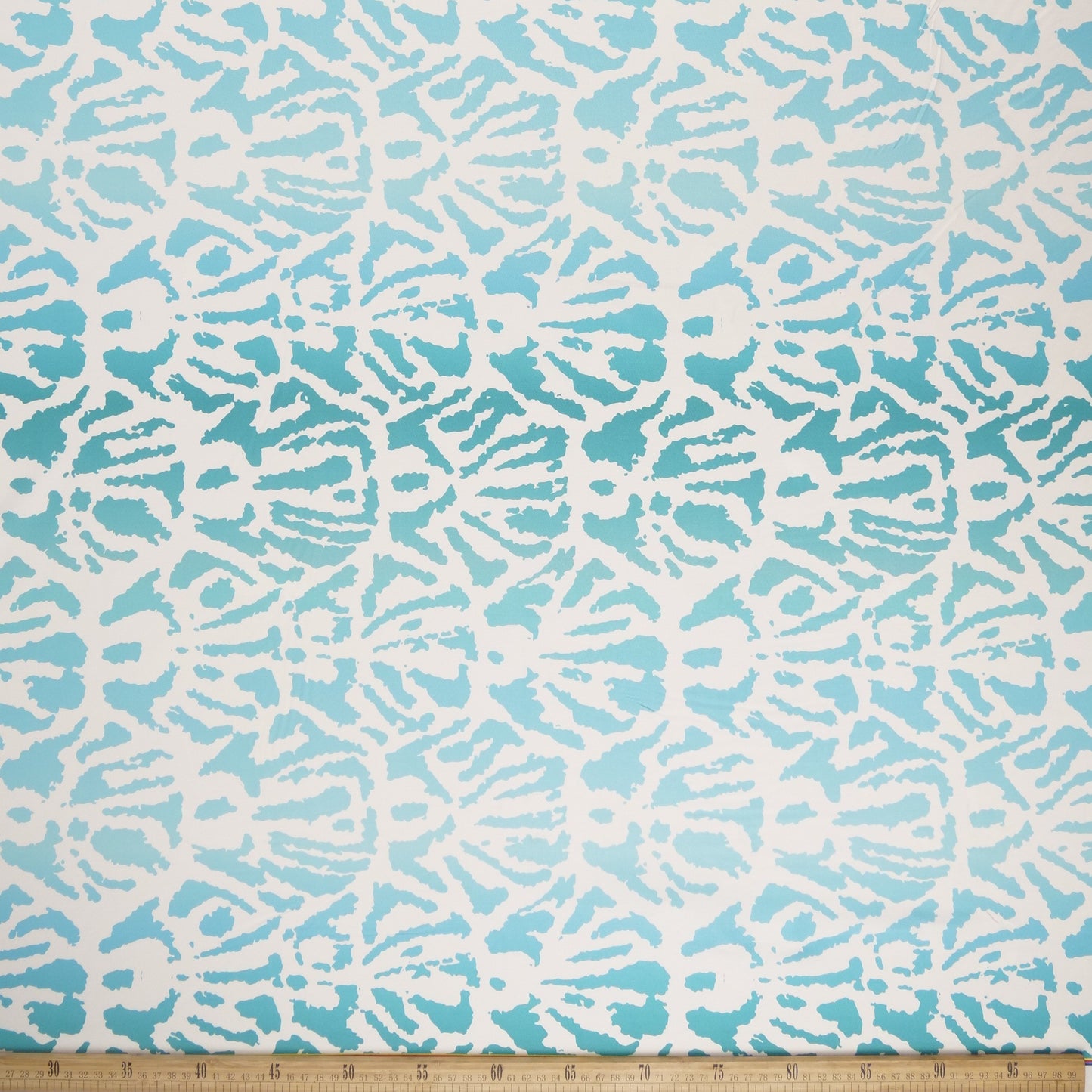 MICROFIBRA SPANDEX ESTAMPADO BLANCO BRILLANTE OSTRAS