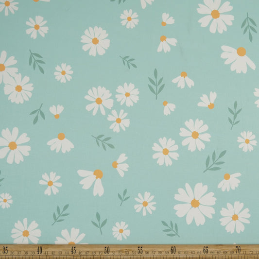 MICROFIBRA SPANDEX ESTAMPADO AGUAMARINA MAUI FLORAL