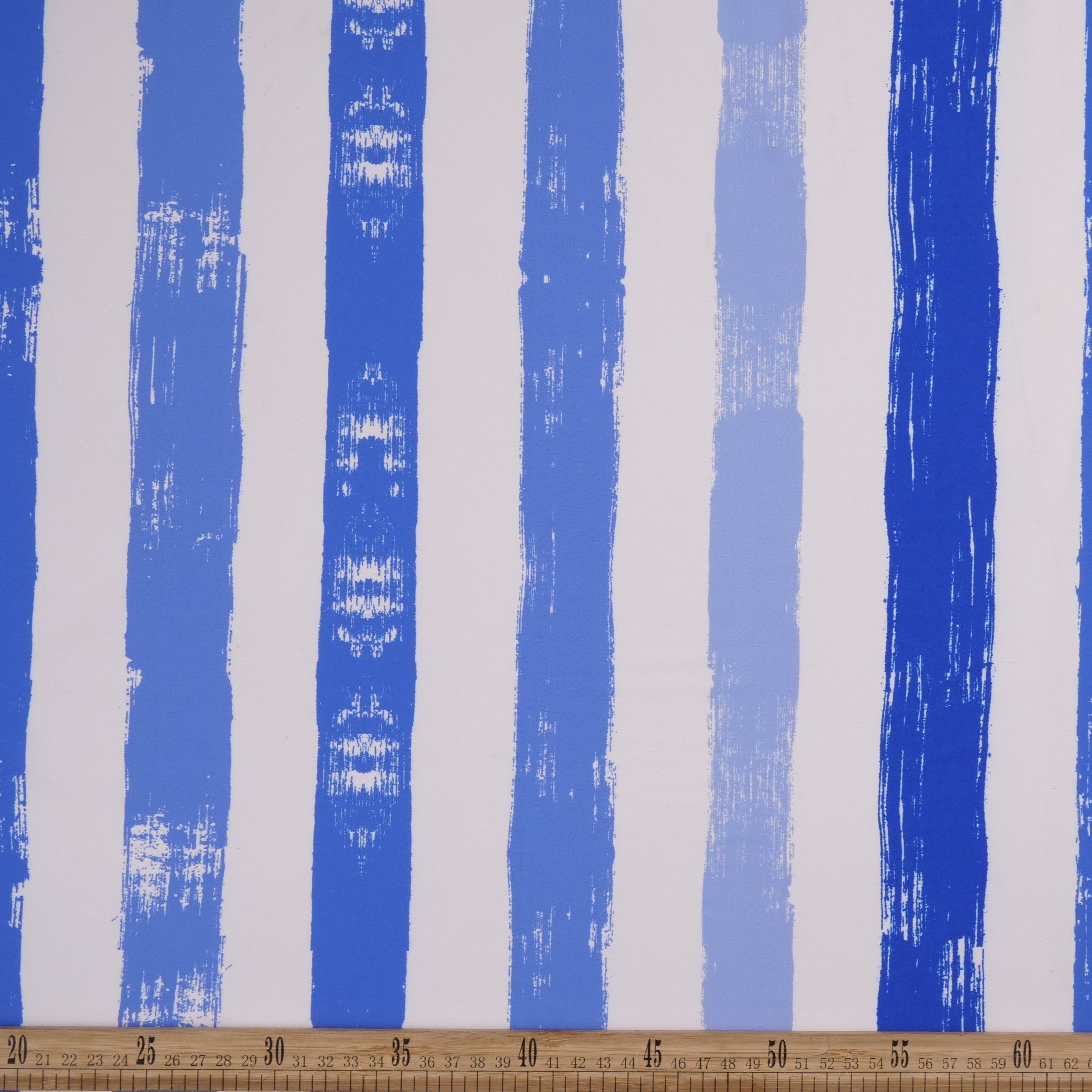 MICROFIBRA SPANDEX ESTAMPADO BLANCO BRILLANTE RAYAS