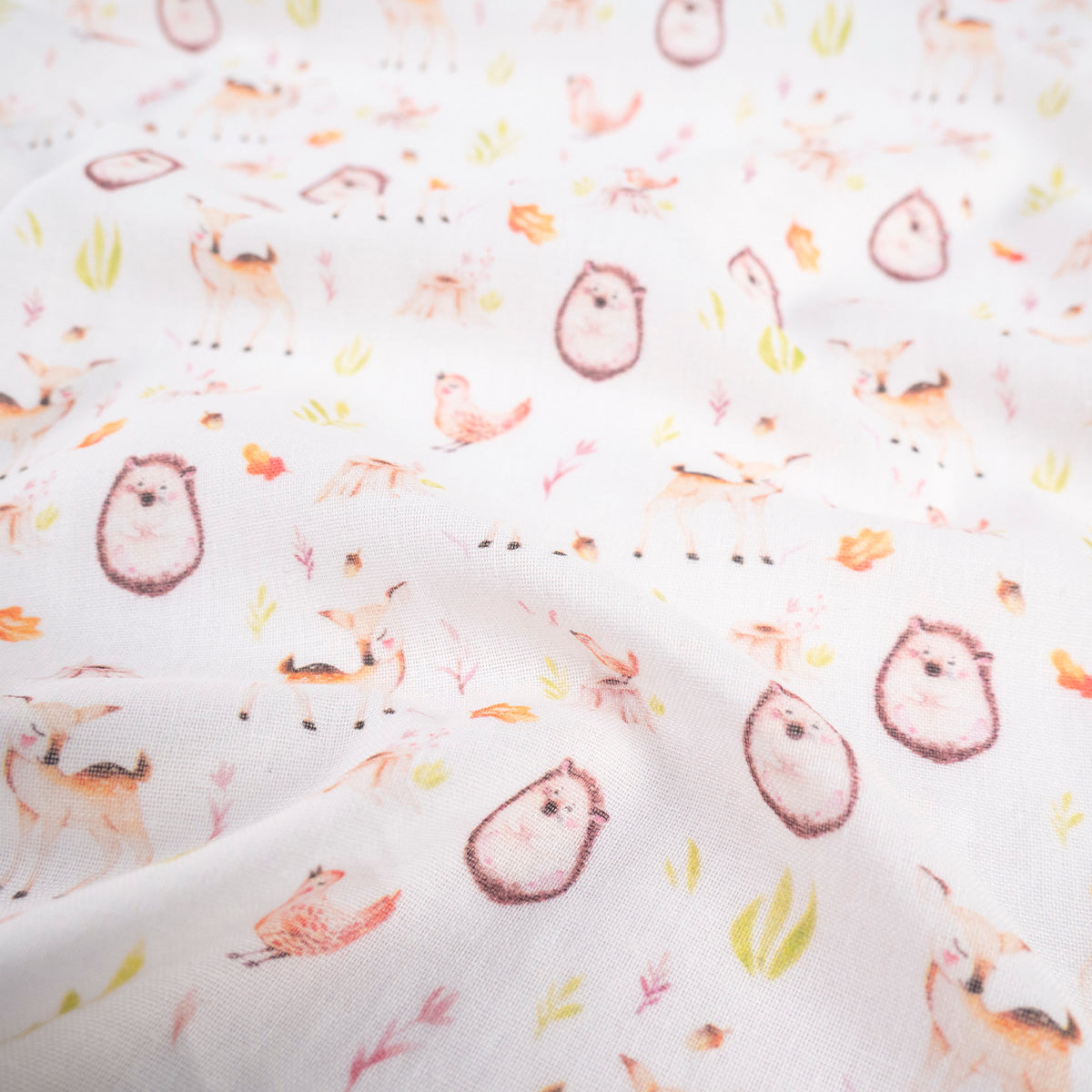 LIENCILLO COTTON INFANTIL BLANCO BRILLANTE ANIMALES