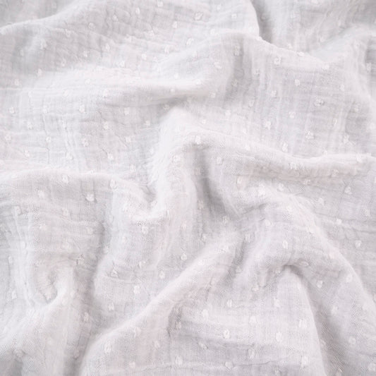 BABY COTTON PLUMETI BLANCO BRILLANTE