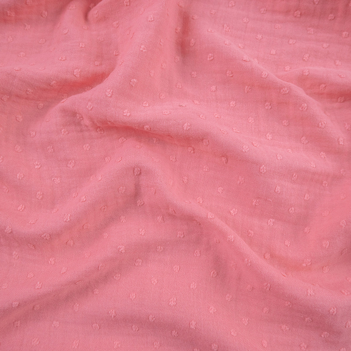 BABY COTTON PLUMETI ROSA FRESA