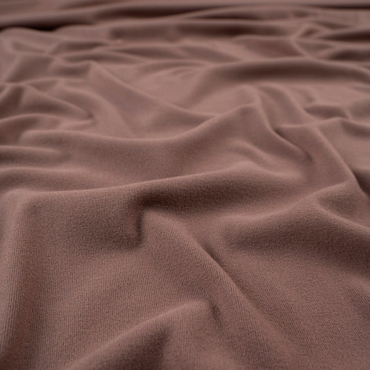 INTERLOCK SOFT LISO MARRON NUEZ MOSCADA