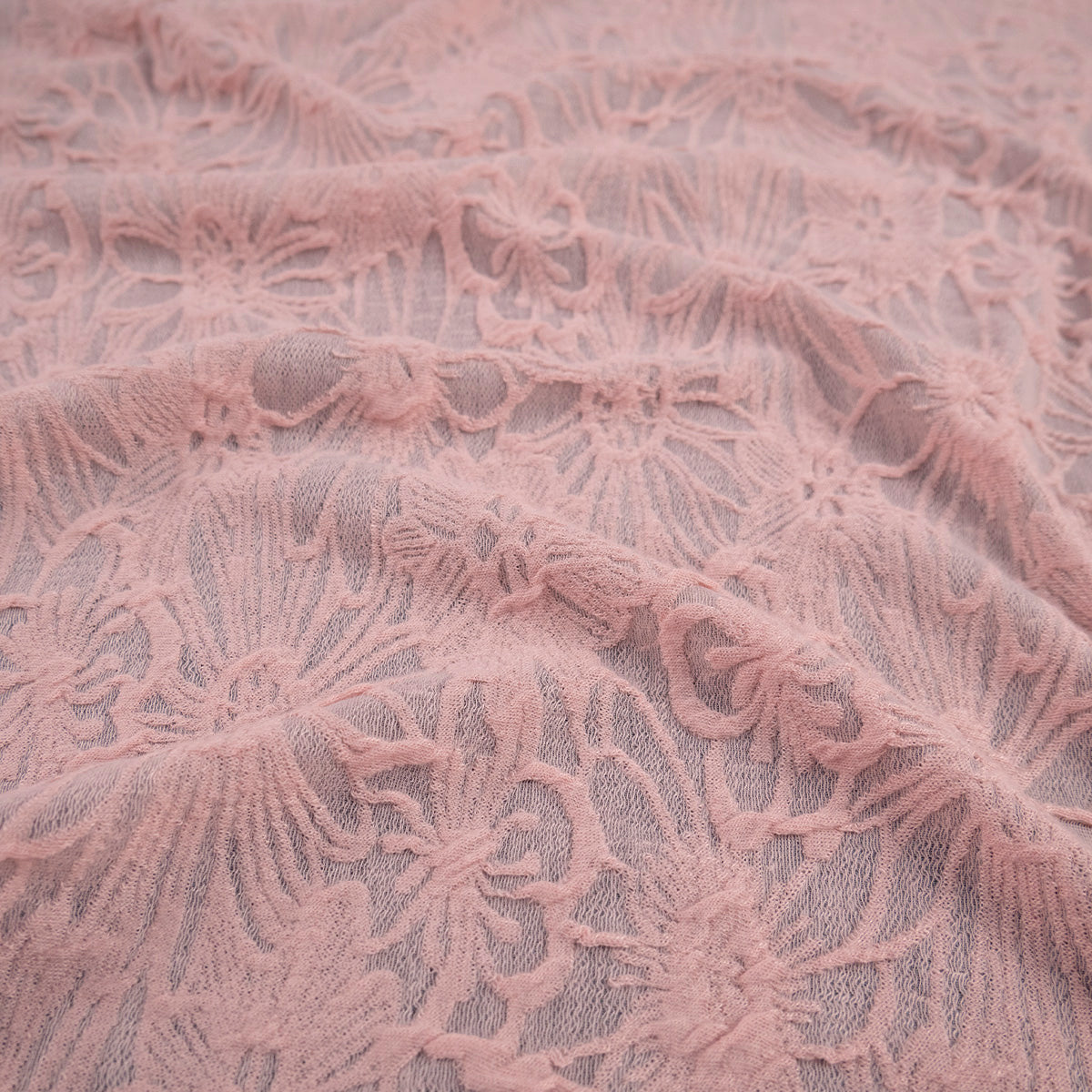 TRICOT JACQUARD ROSA FLOR CLARA