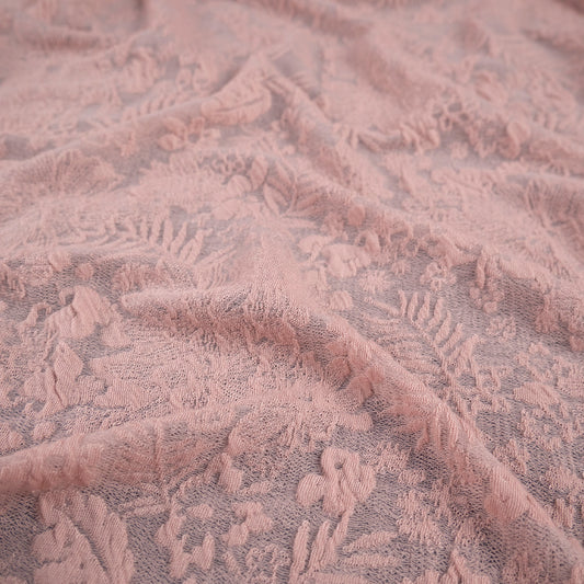 TRICOT JACQUARD ROSA MISTY FLORAL
