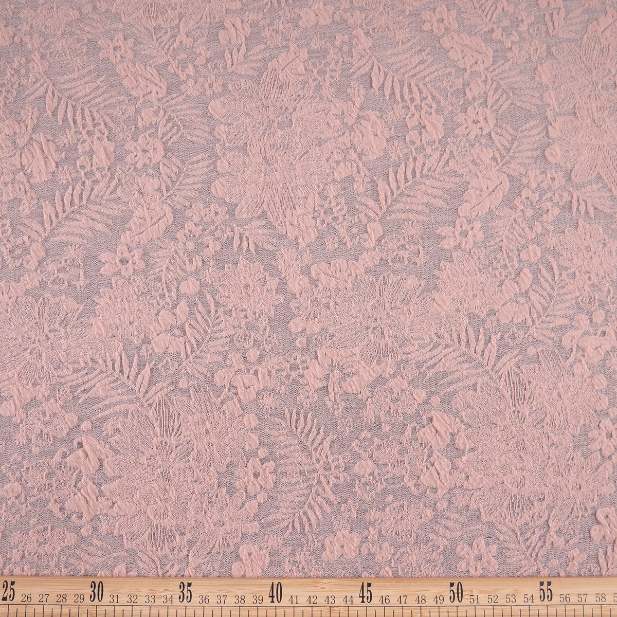 TRICOT JACQUARD ROSA MISTY FLORAL