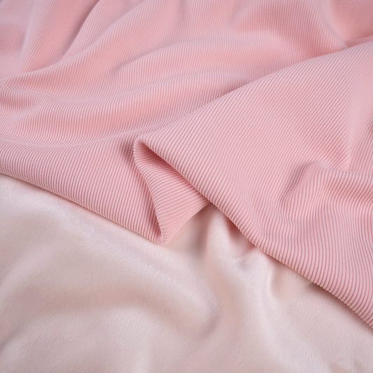 MOLETON RIBB ROSA FLORAL
