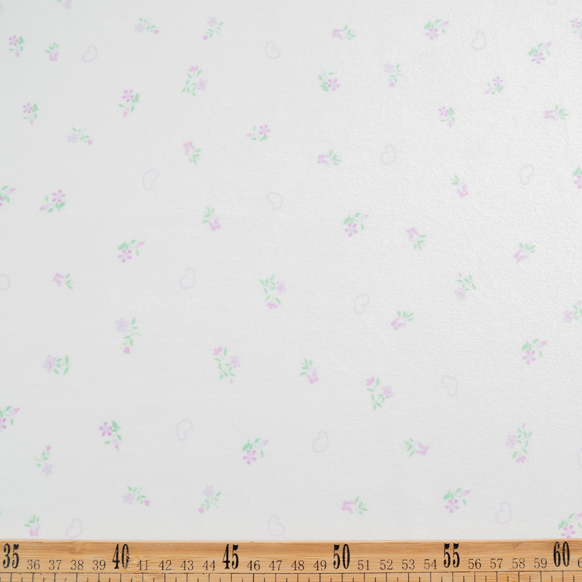PANA ALOBA INFANTIL BLANCO PAPIRO FLORES Y CORAZONES