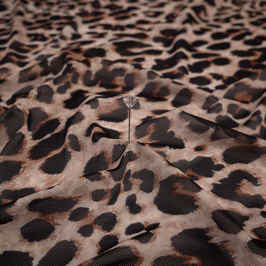 MALLA ESTAMPADA BEIGE ANGORA ANIMAL PRINT