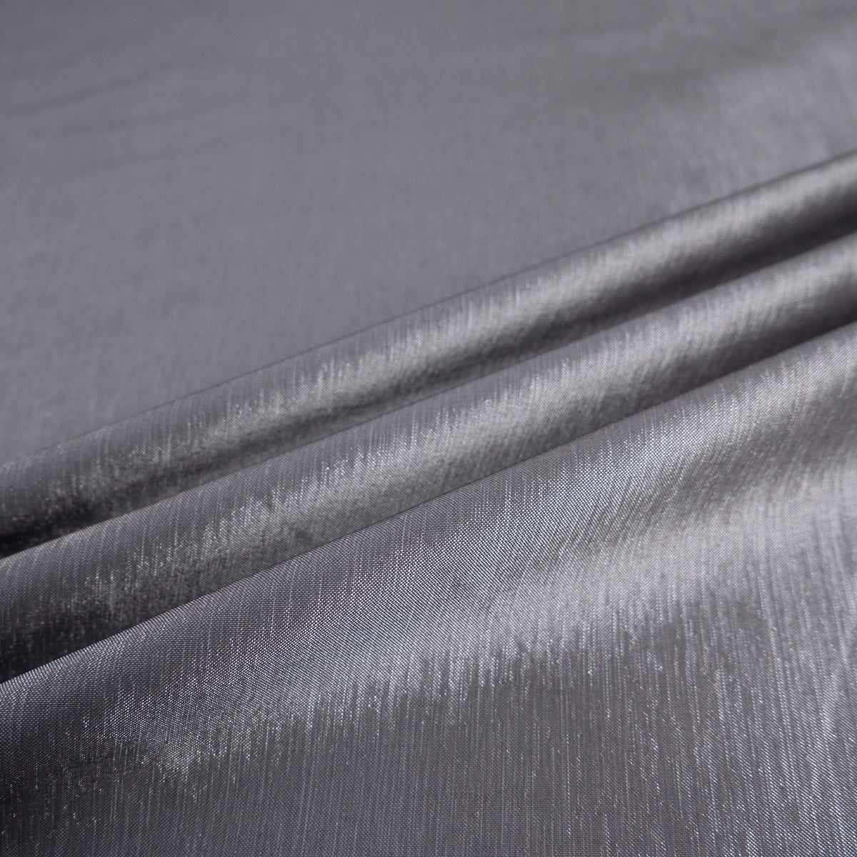 TAFETA SPANDEX GRIS METAL OSCURO