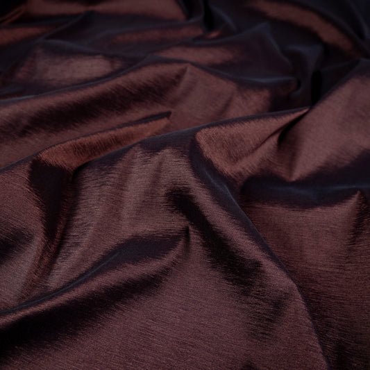 TAFETA SPANDEX MARRON CAFE OSCURO