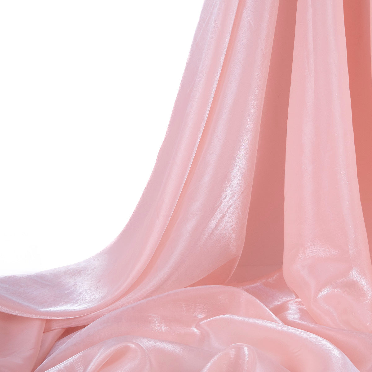 ORGANZA SEDA CORAL NUBE