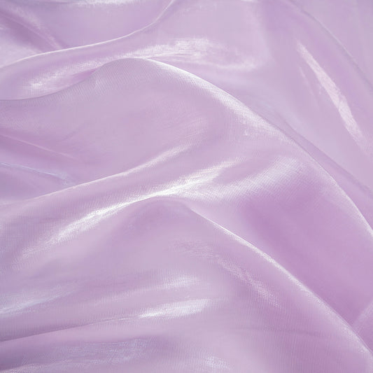 ORGANZA SEDA LILA LAVANDA MIST