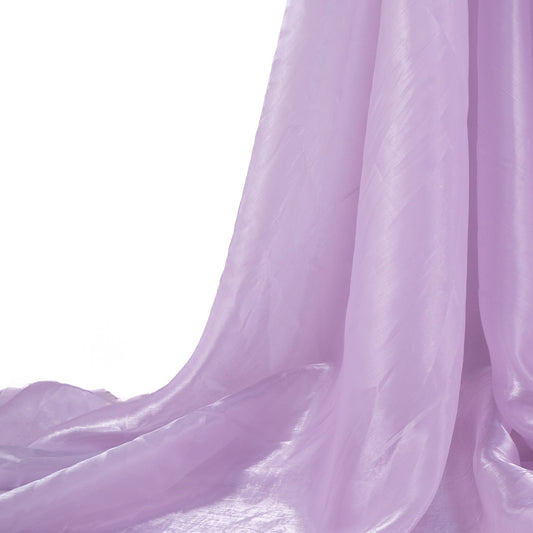 ORGANZA SEDA LILA LAVANDA MIST